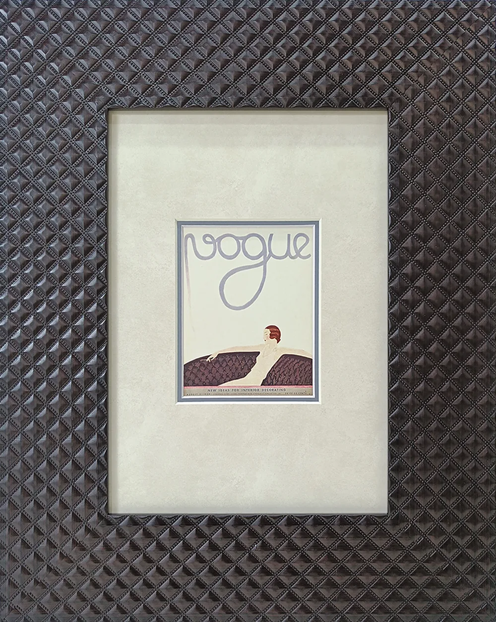 Открытка Vogue в раме