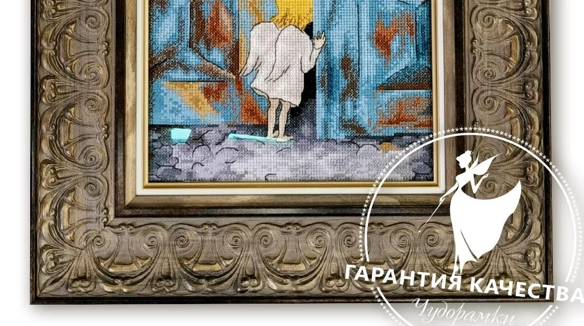 Оформление вышивок