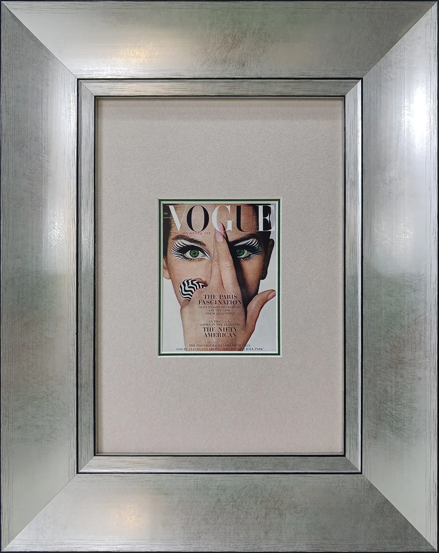 Открытка Vogue в раме