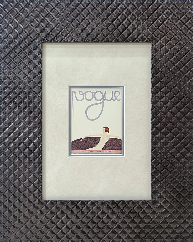 Открытка Vogue в раме