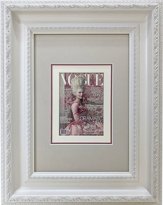 Открытка Vogue в раме