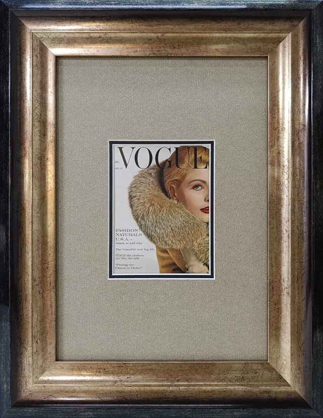 Открытка Vogue в раме