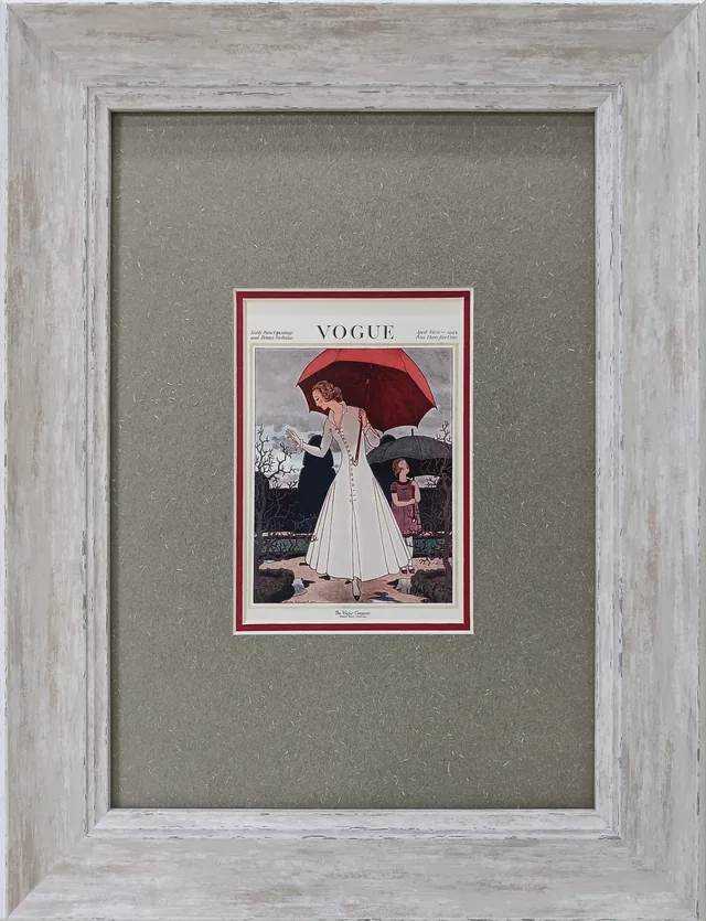 Открытка Vogue в раме