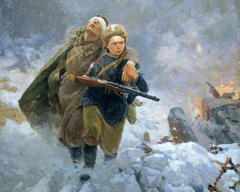 Великая Отечественная глазами художников