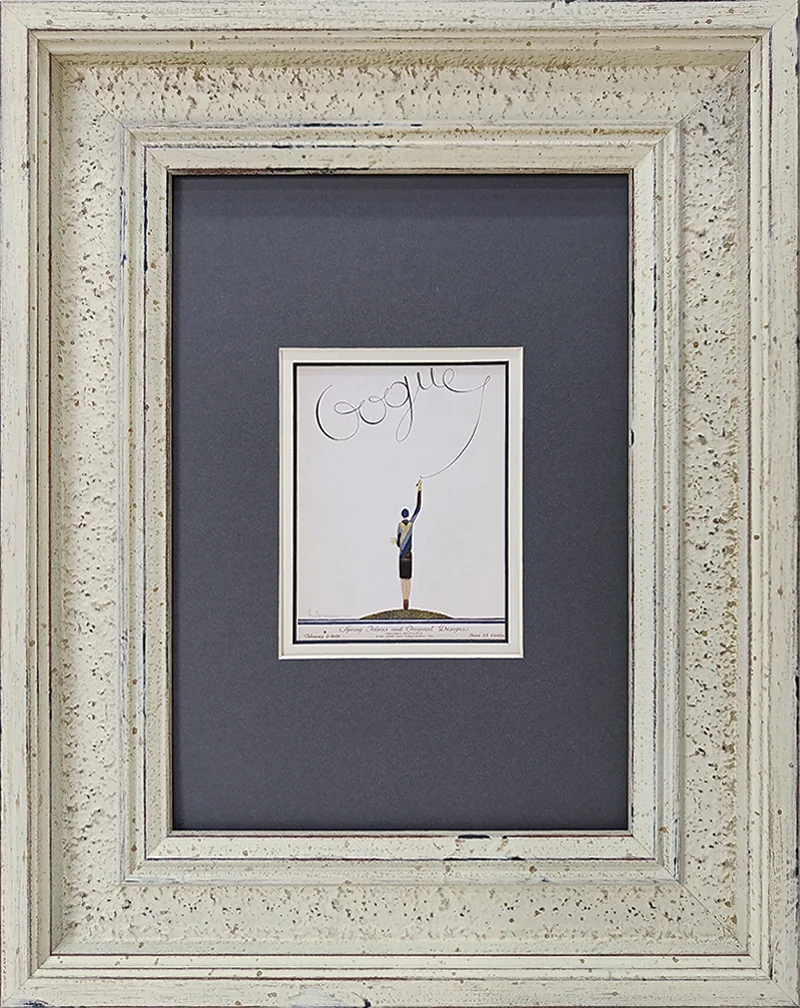 Открытка Vogue в раме