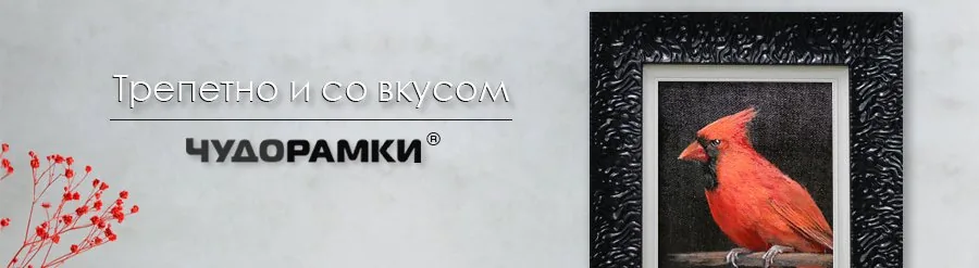 Натяжка вышивок в Чудорамках